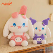 Thú bông Sanrio áo tím hồng nhỡ