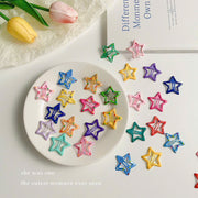 Vỉ 4 kẹp mái ngôi sao chấm bi VP