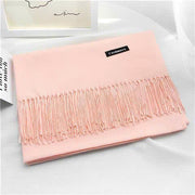 Khăn vải dạ dài màu trơn