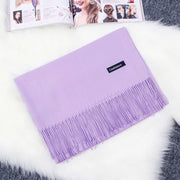 Khăn vải dạ dài màu trơn