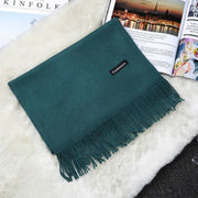 Khăn vải dạ dài màu trơn