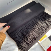 Khăn vải dạ dài màu trơn