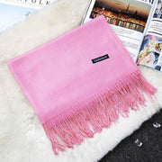 Khăn vải dạ dài màu trơn