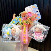 Móc khoá thỏ, cừu túi