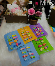 Set kẹp mái kẹo, tim, sao VP