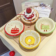 Chén đựng nước chấm họa tiết bánh