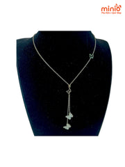 Dây chuyền titan bướm đôi thả 460MH