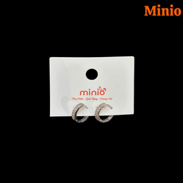 Bông tai bấm tròn 0016 MY