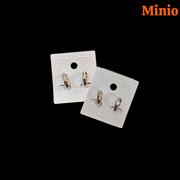 Bông tai xi 925 bấm tròn trơn 0400MH